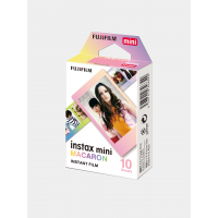 Картридж INSTAX MINI, для фотоаппаратов, принтеров, декоративный с цветными рамками, 10 шт MACARON
