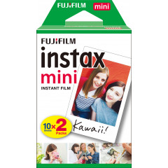 Картридж (пленка) для фотоаппарата моментальной печати Instax mini, стандартный, 20 фото