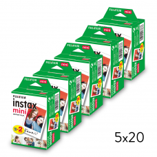 Картридж стандартный INSTAX MINI на 20 снимков, 5 пачек